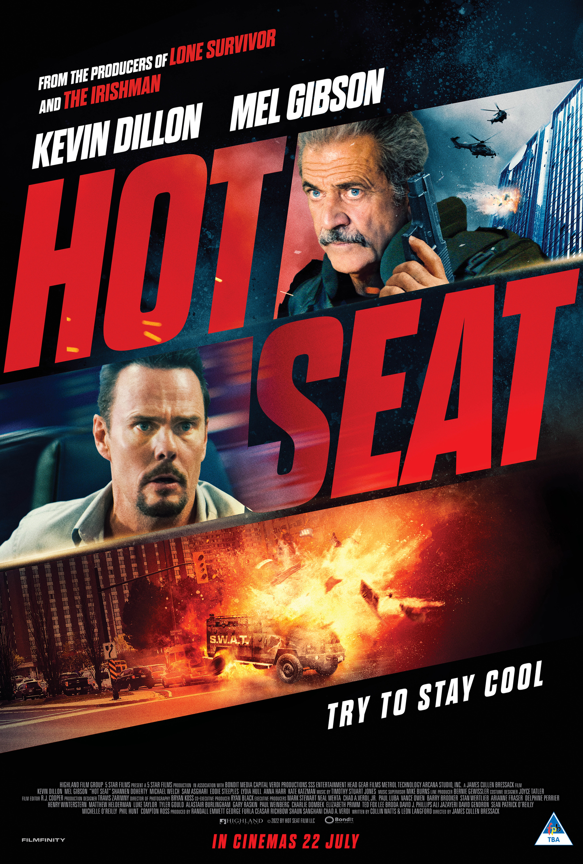 Mega Sized Movie Poster Image for Hot Seat 