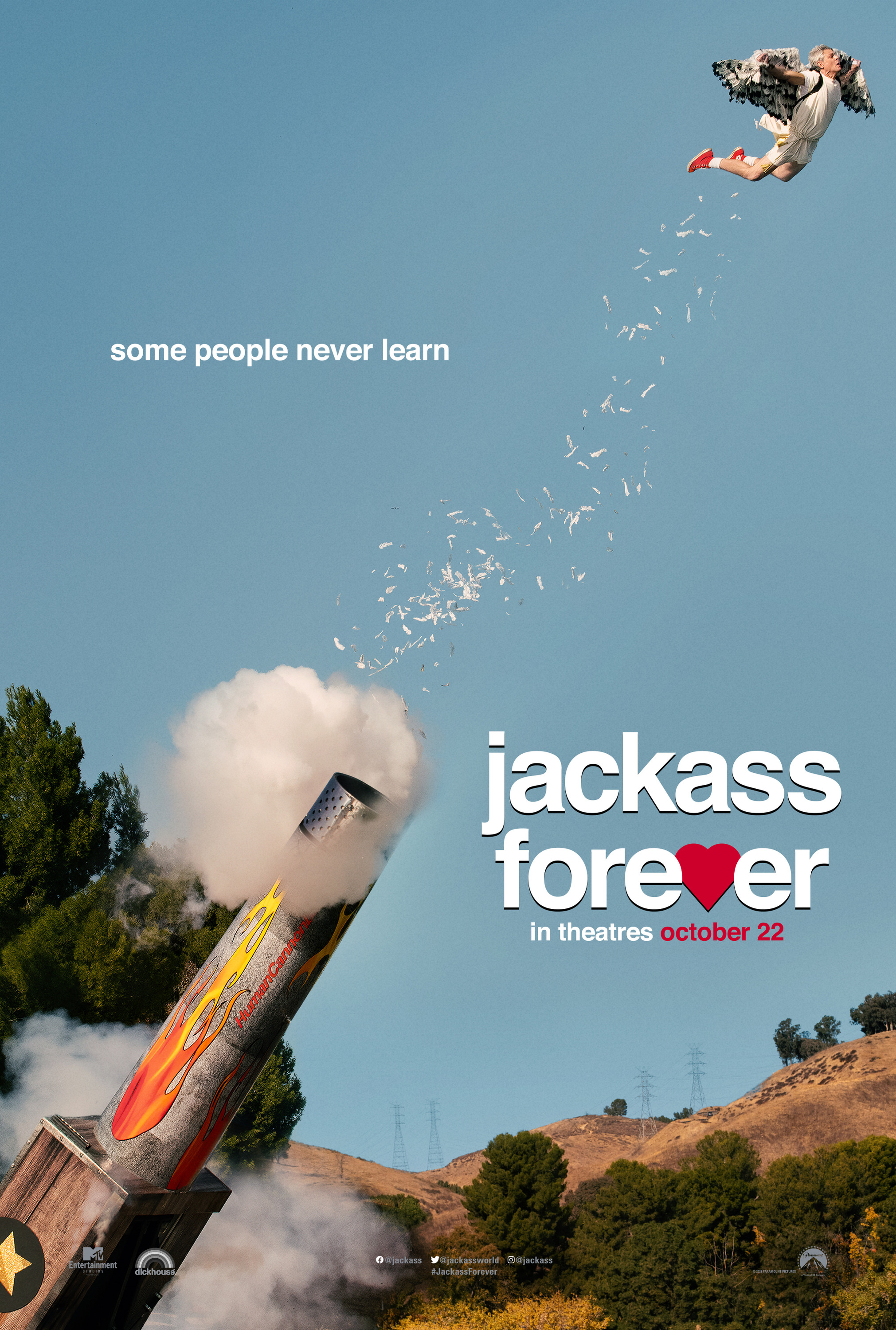 Mega Sized Movie Poster Image for Jackass Forever (#1 of 13)