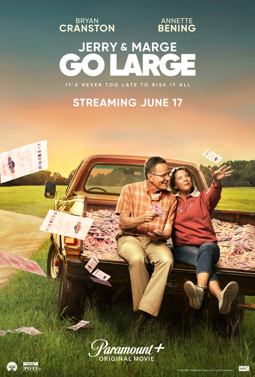 Extra Large Movie Poster Image for Jerry & Marge Go Large (#1 of 10)