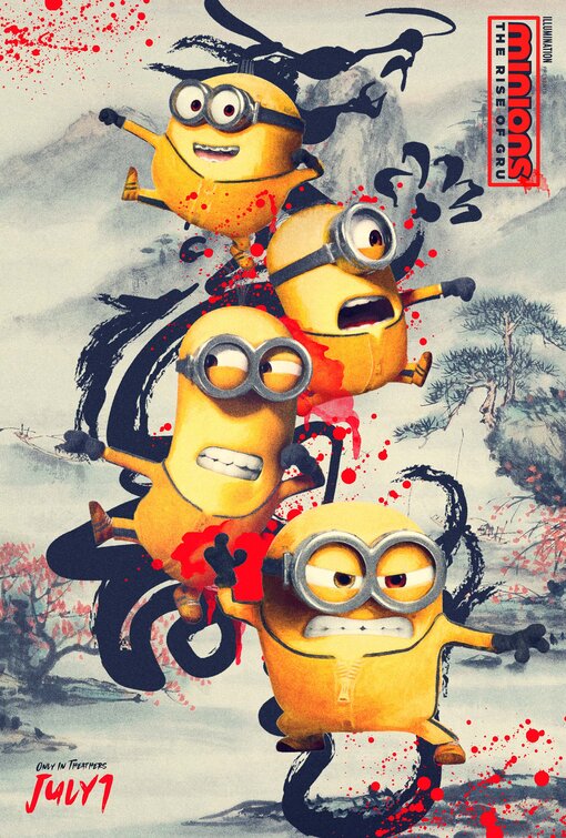 Minions: The Rise of Gru Movie Poster