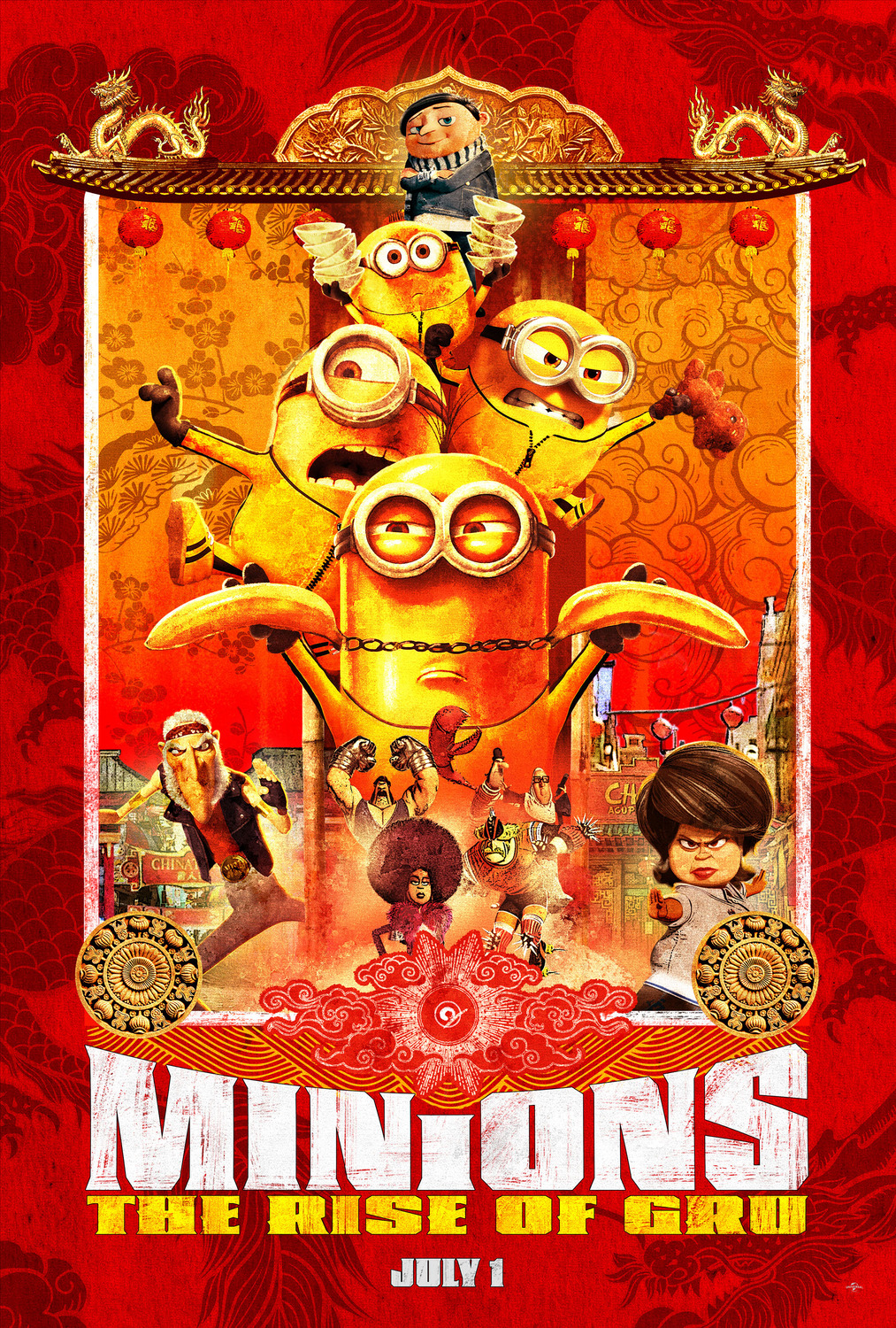 Extra Large Movie Poster Image for Minions: The Rise of Gru (#43 of 45)