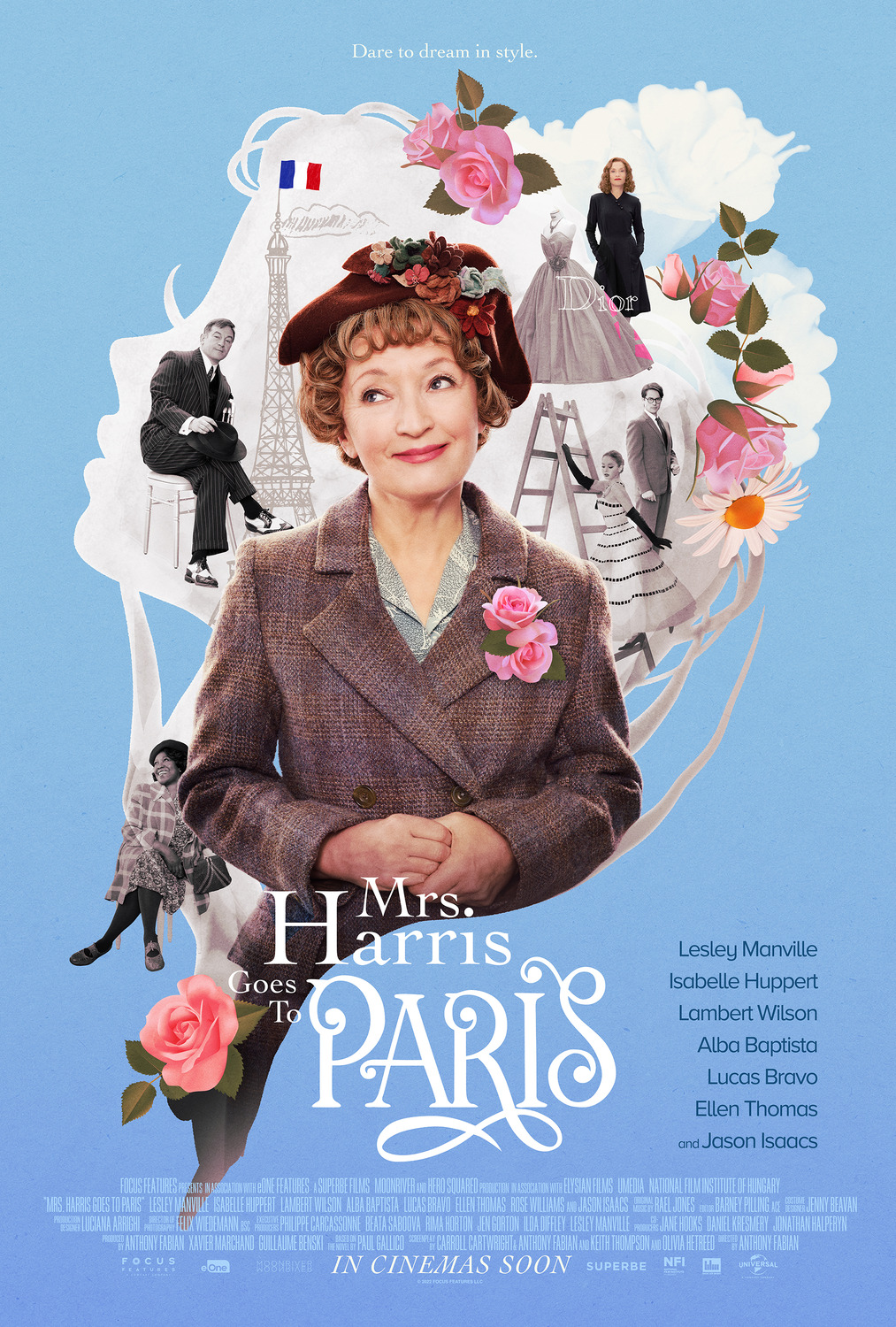 Extra Large Movie Poster Image for Mrs. Harris Goes to Paris (#11 of 11)