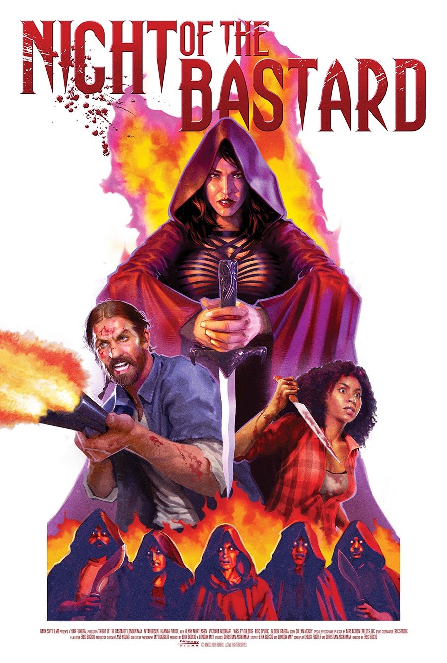 Extra Large Movie Poster Image for Night of the Bastard 