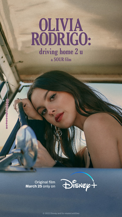 Olivia Rodrigo: driving home 2 u Movie Poster