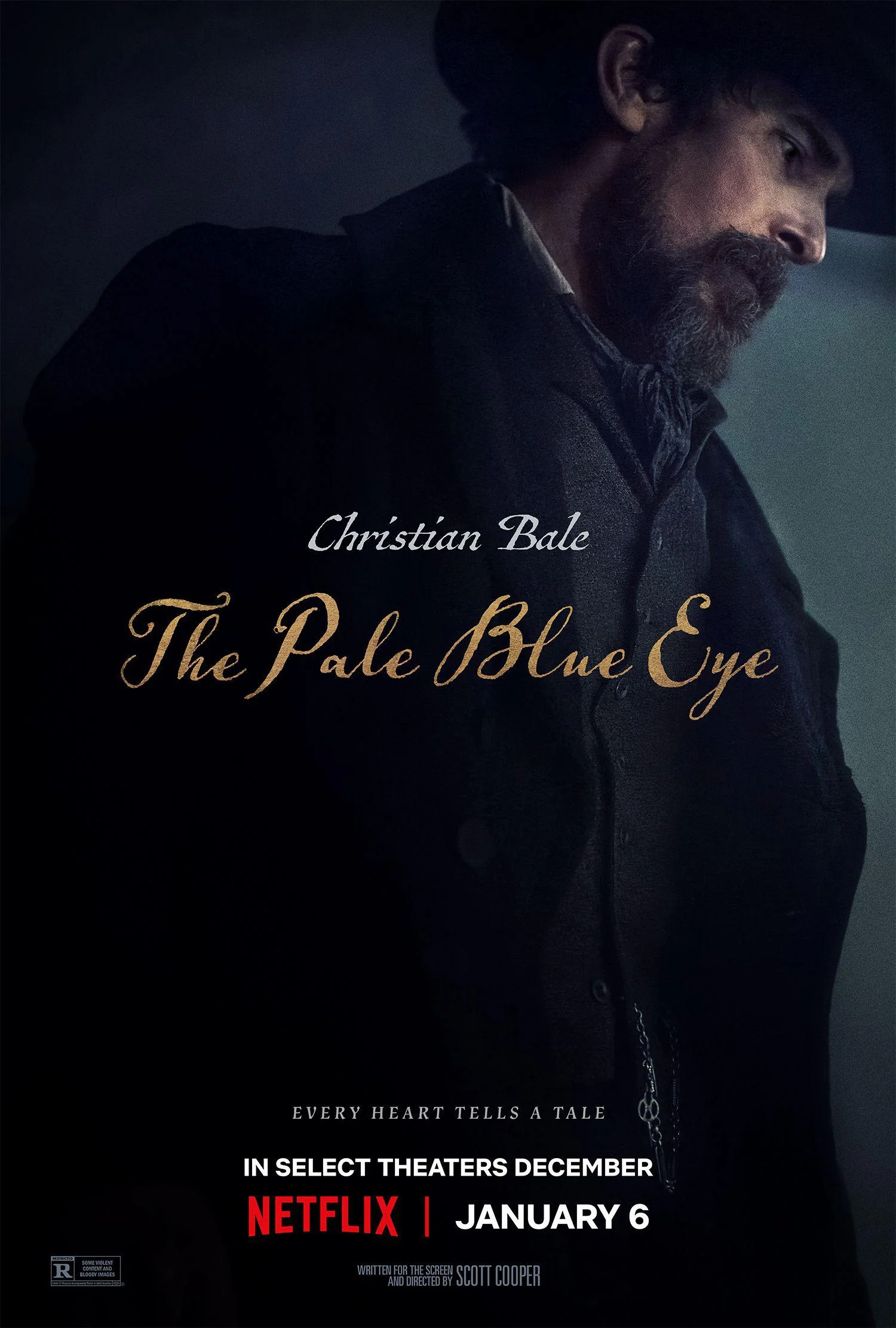 Mega Sized Movie Poster Image for The Pale Blue Eye (#2 of 6)