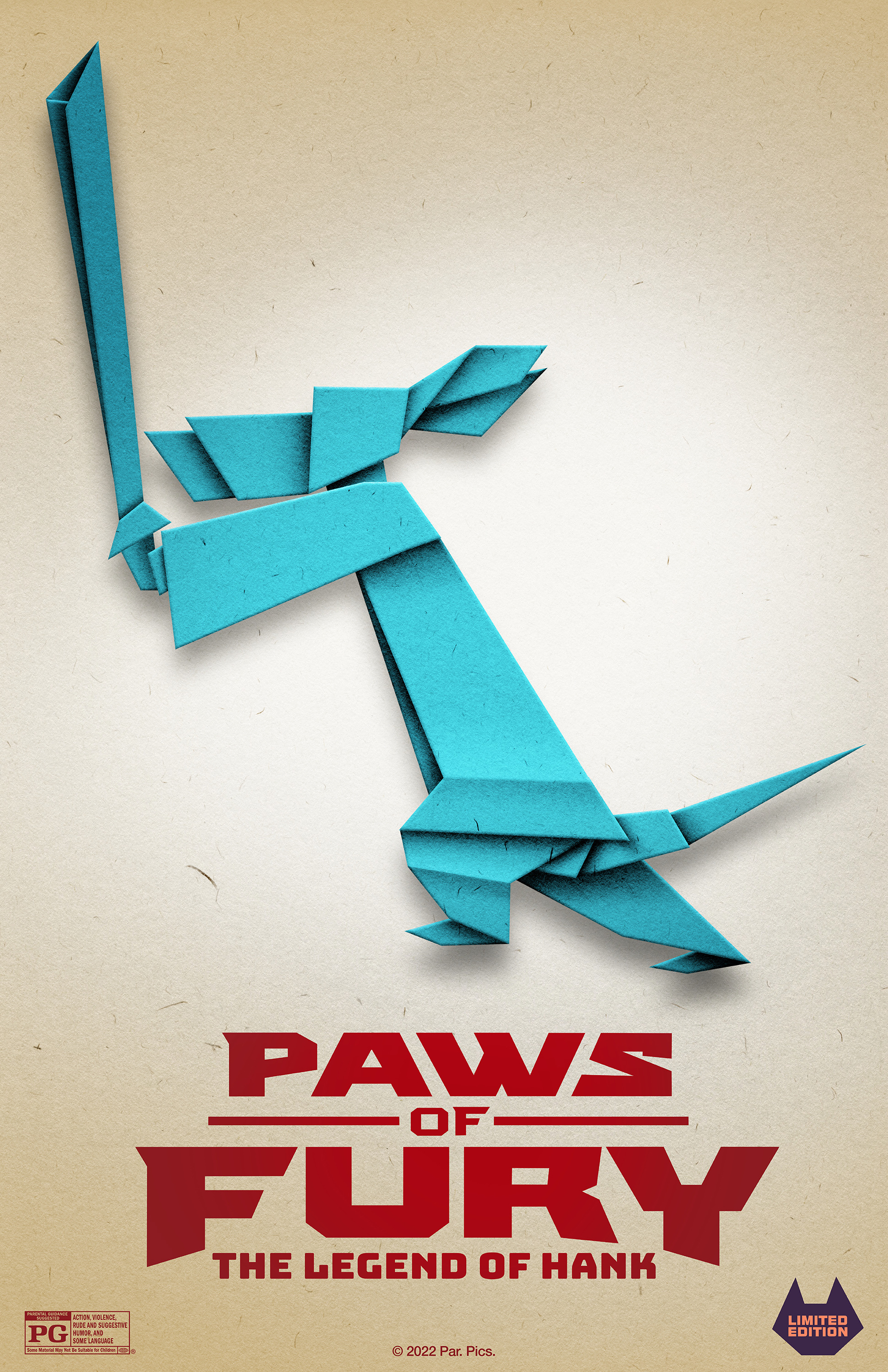 Mega Sized Movie Poster Image for Paws of Fury: The Legend of Hank (#17 of 21)