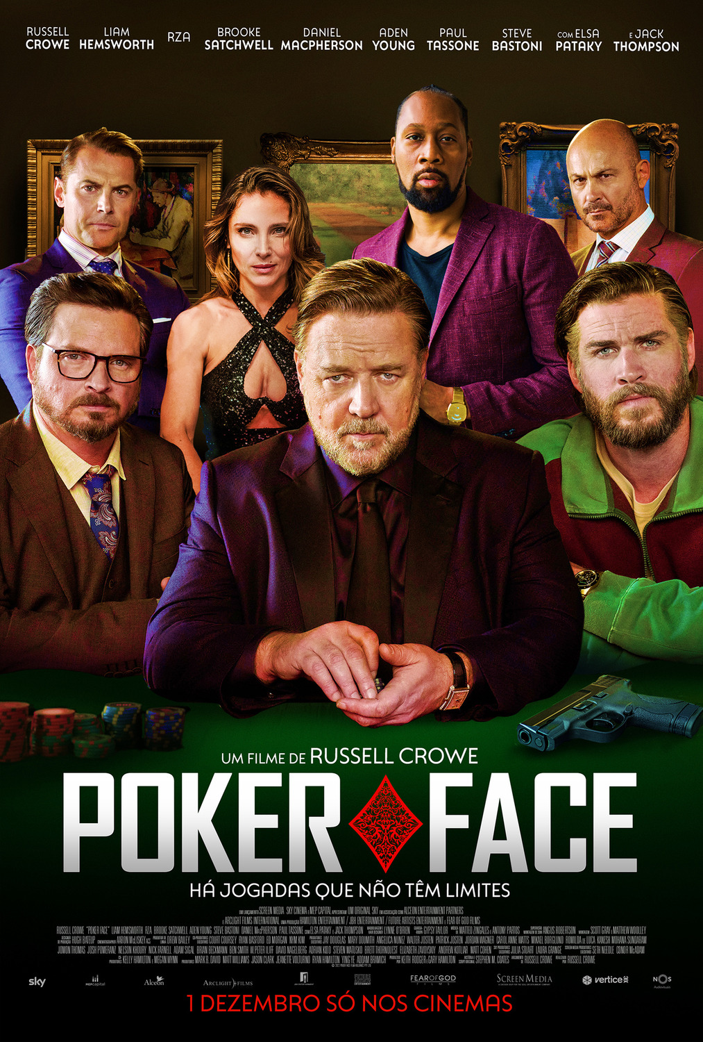 Extra Large Movie Poster Image for Poker Face (#3 of 3)