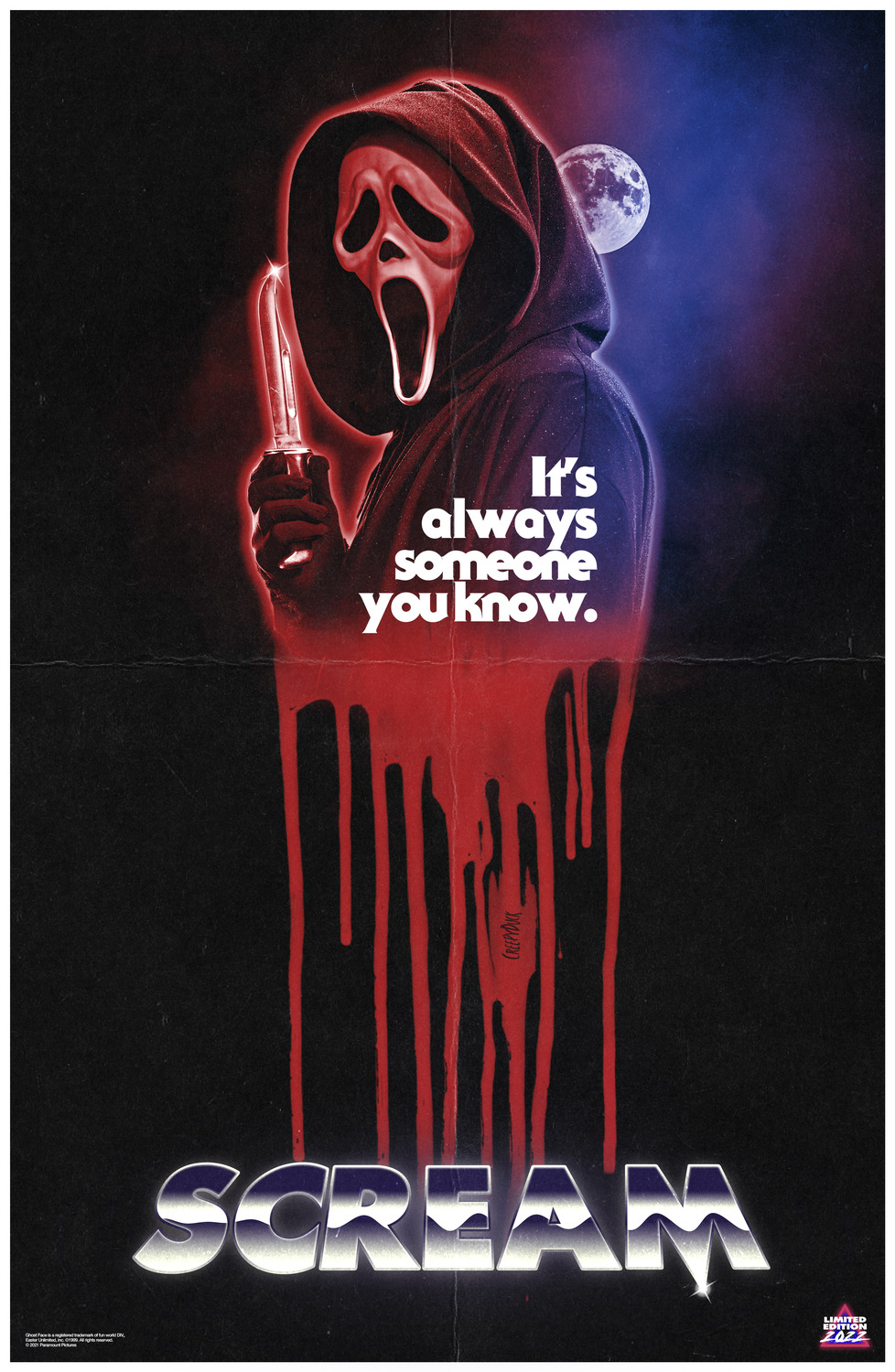 Extra Large Movie Poster Image for Scream (#20 of 22)