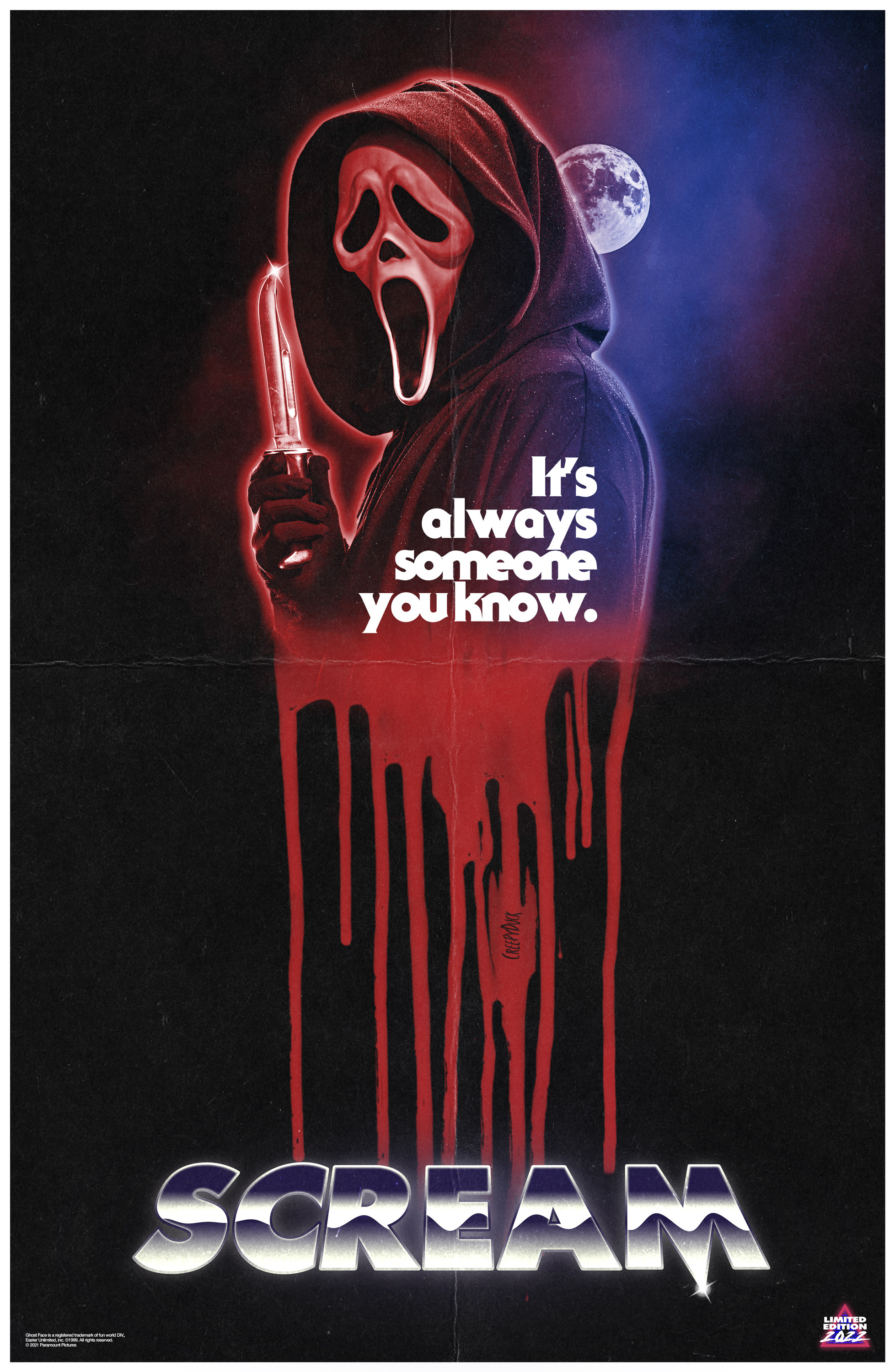 Mega Sized Movie Poster Image for Scream (#20 of 22)