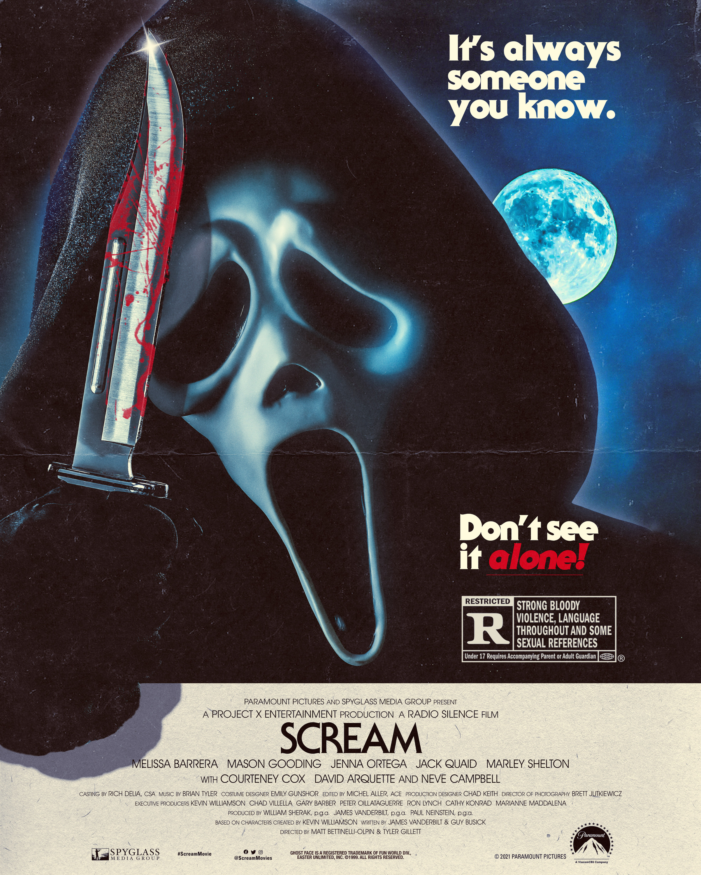 Mega Sized Movie Poster Image for Scream (#21 of 22)