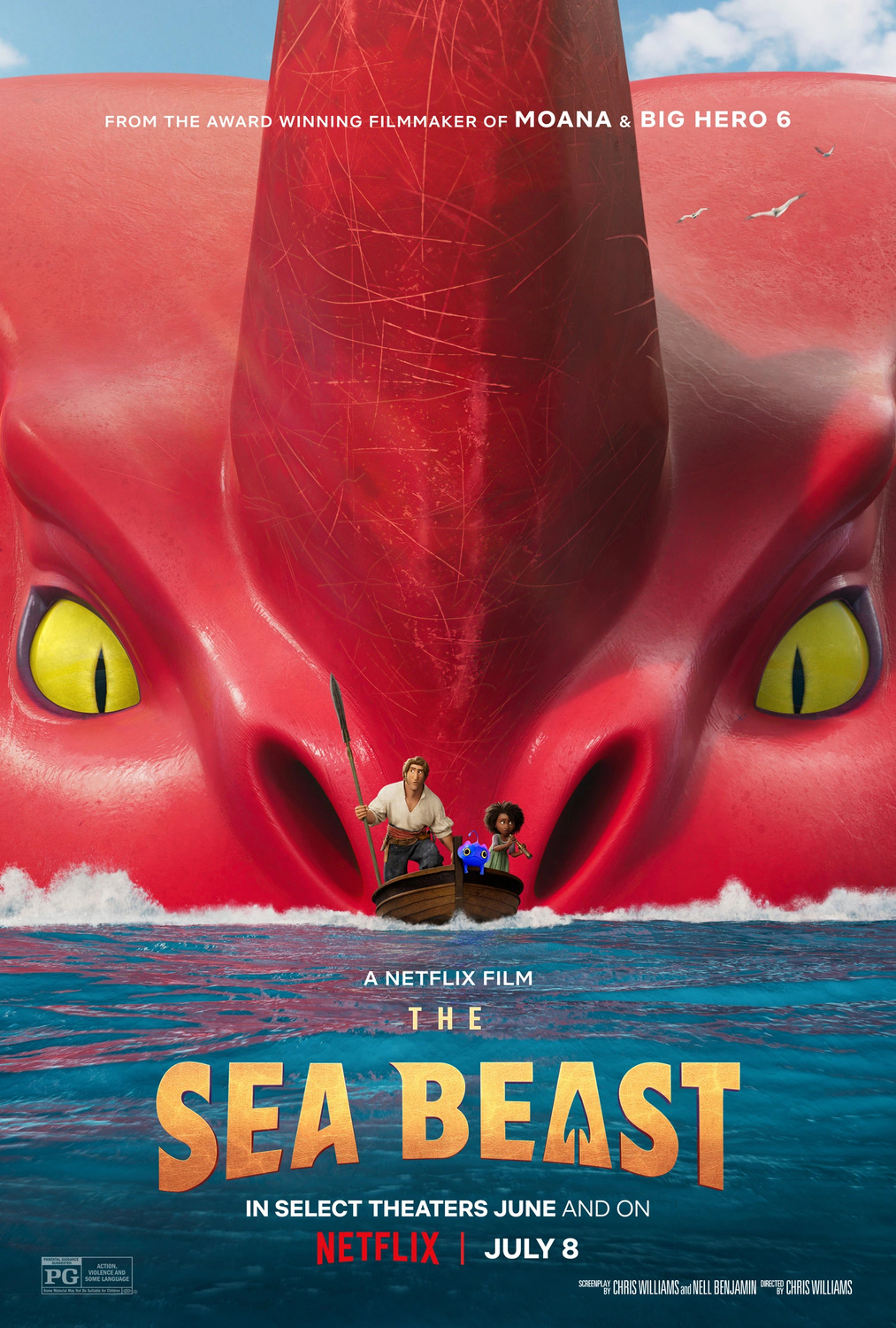 Extra Large Movie Poster Image for The Sea Beast (#1 of 2)