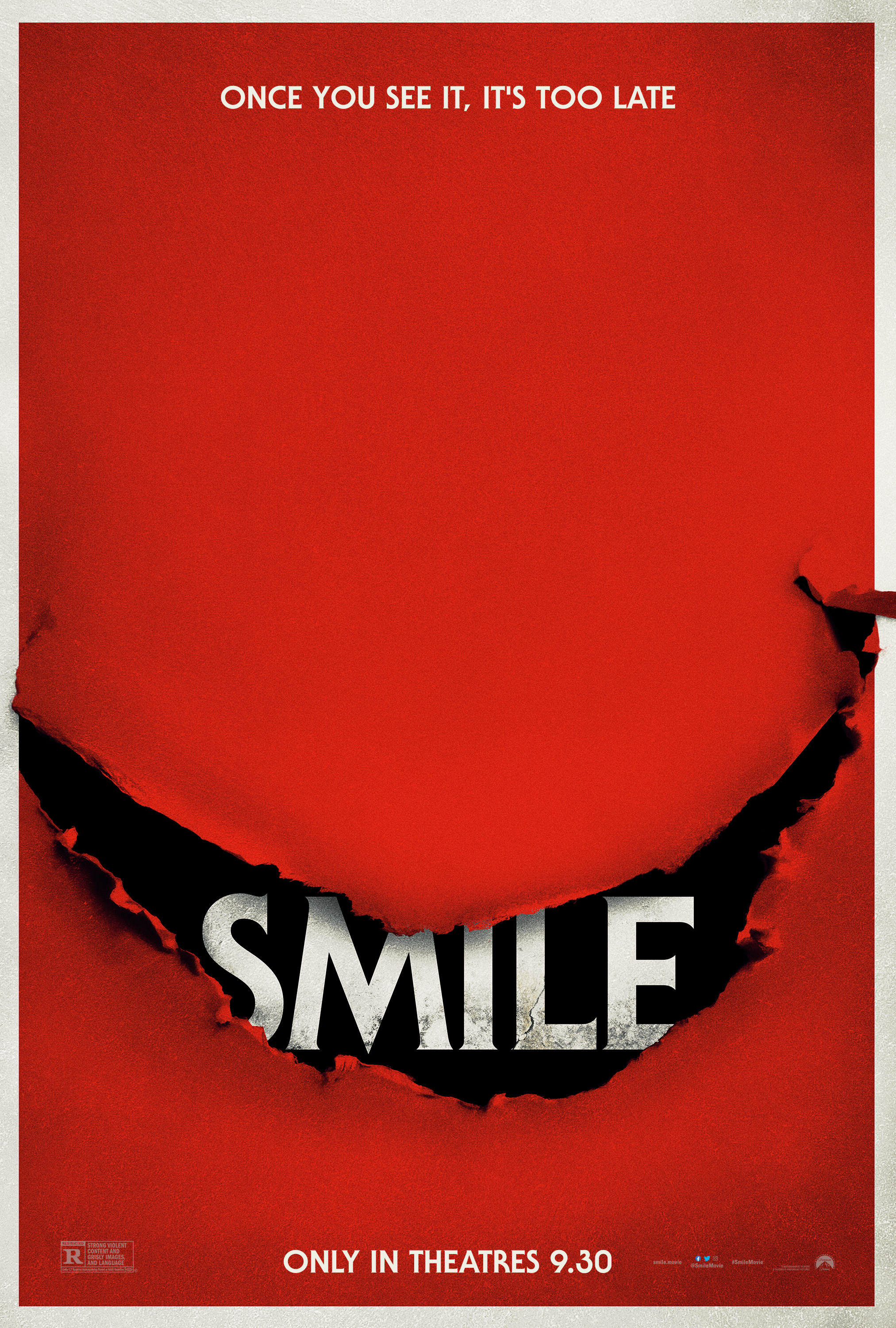 Mega Sized Movie Poster Image for Smile (#1 of 8)