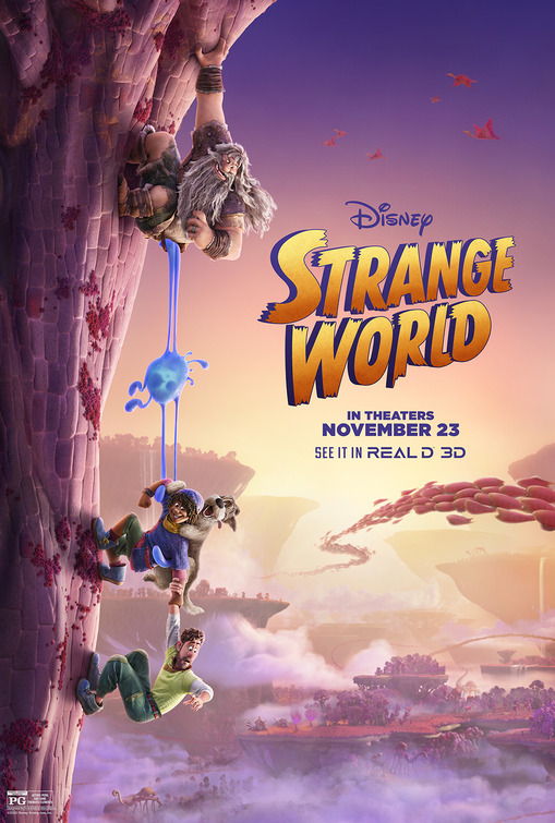 Strange World Movie Poster
