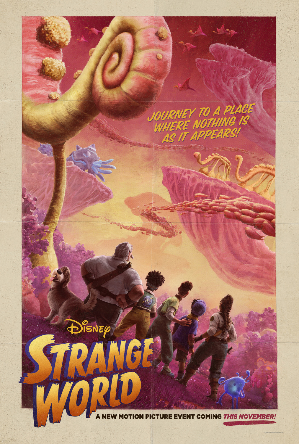 Extra Large Movie Poster Image for Strange World (#1 of 6)