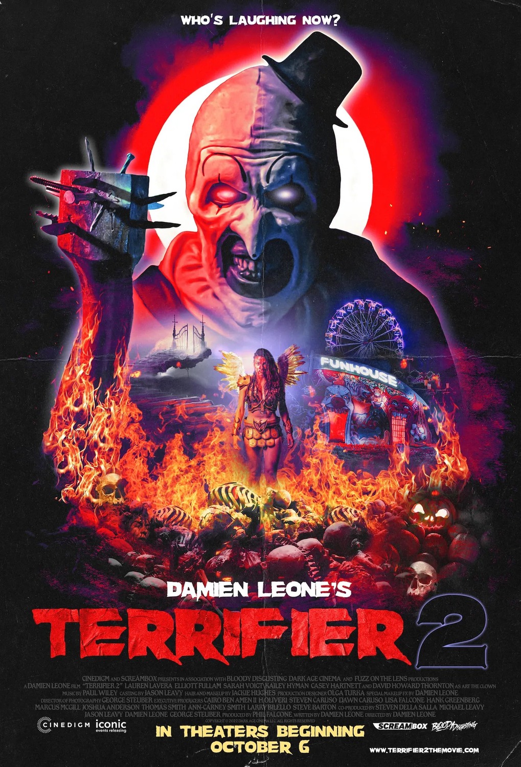 Extra Large Movie Poster Image for Terrifier 2 