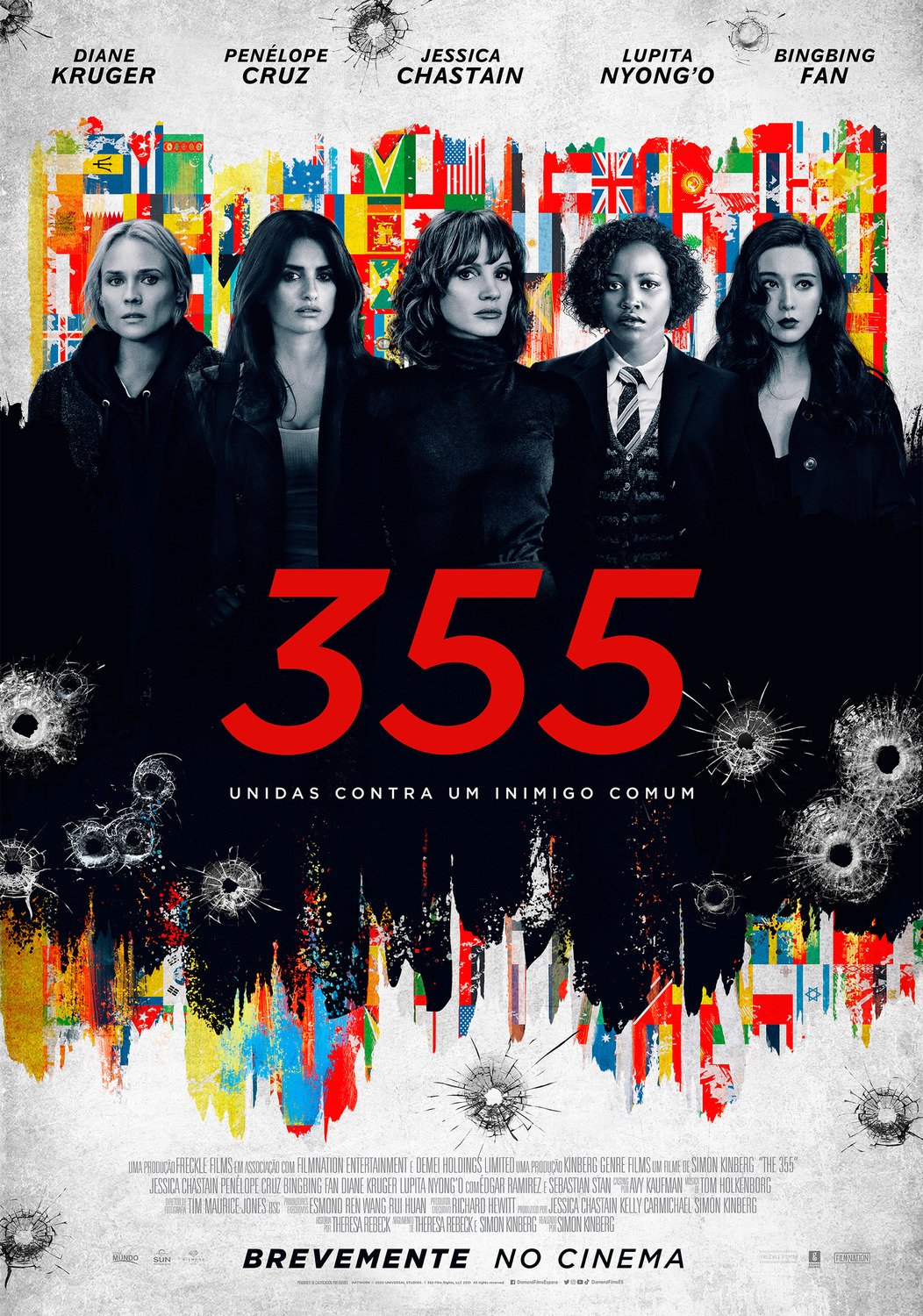 Extra Large Movie Poster Image for The 355 (#2 of 15)