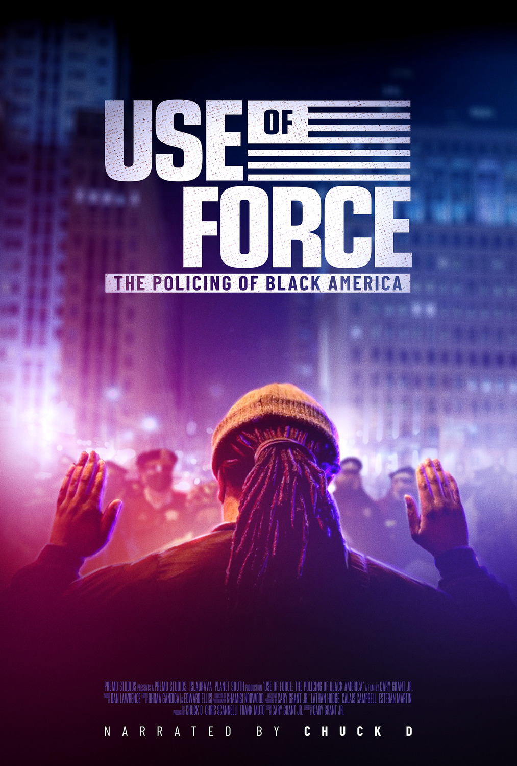 Extra Large Movie Poster Image for Use of Force: The Policing of Black America 