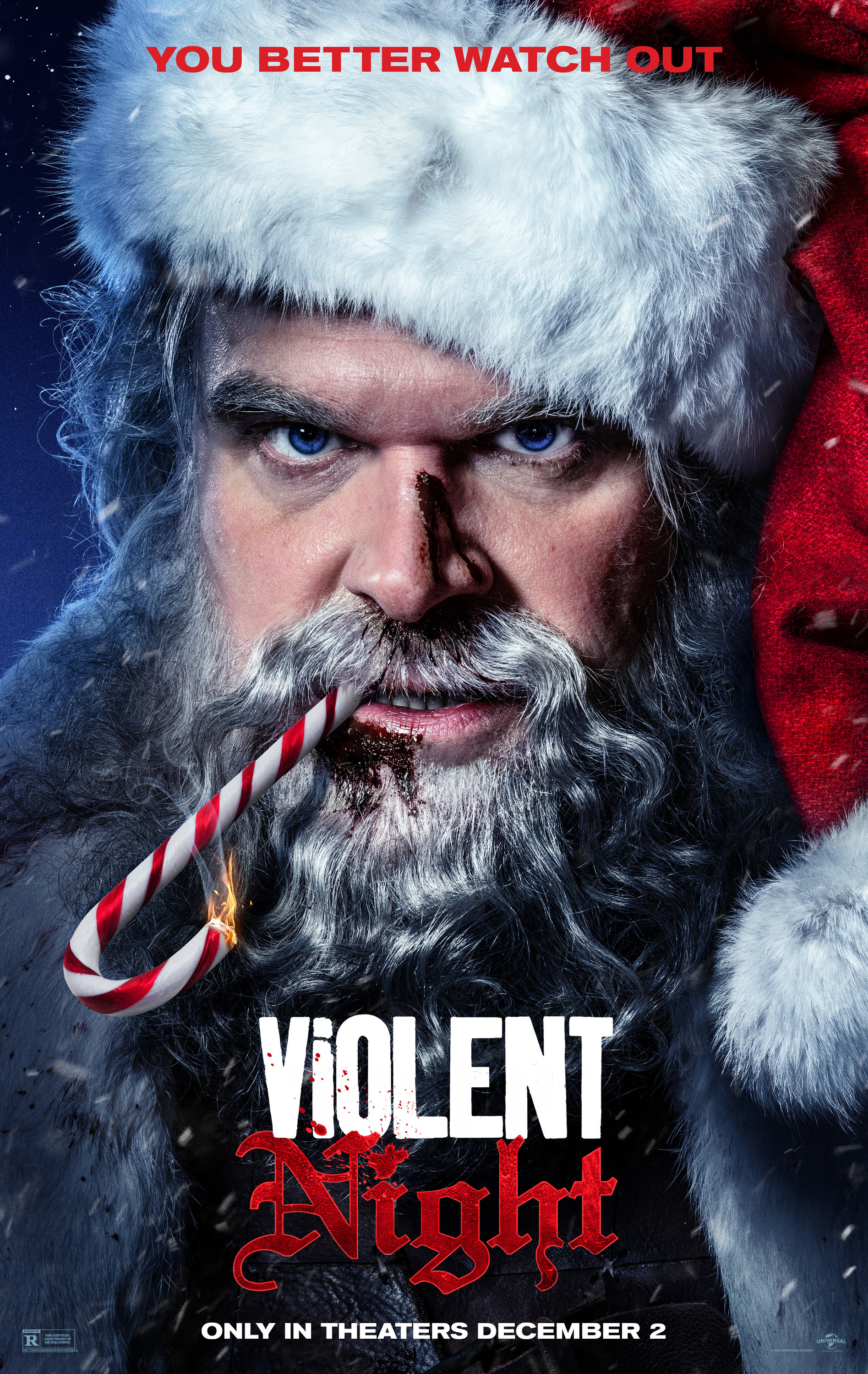 Mega Sized Movie Poster Image for Violent Night (#1 of 4)