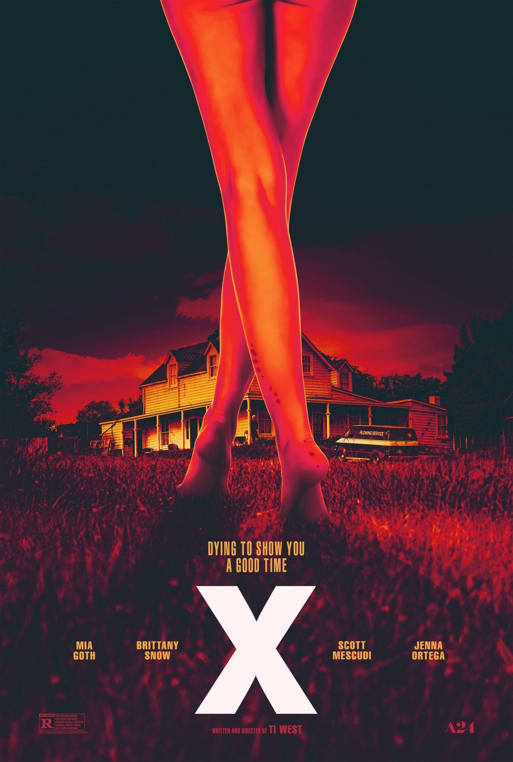 Extra Large Movie Poster Image for X (#1 of 8)