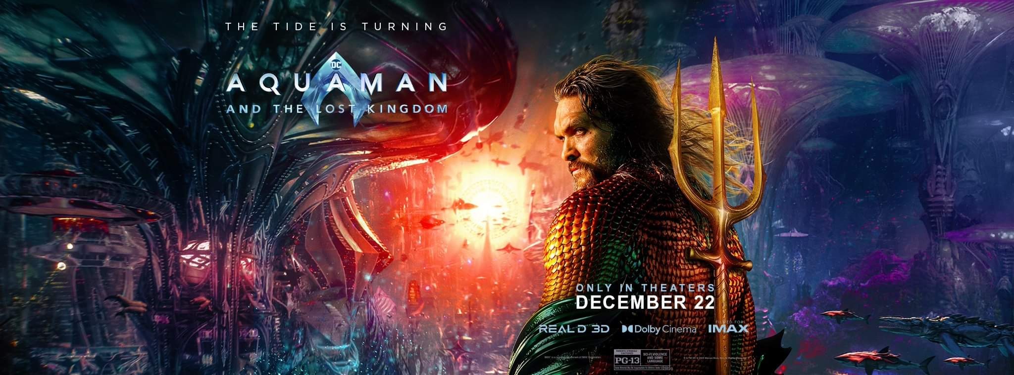Mega Sized Movie Poster Image for Aquaman and the Lost Kingdom (#4 of 19)