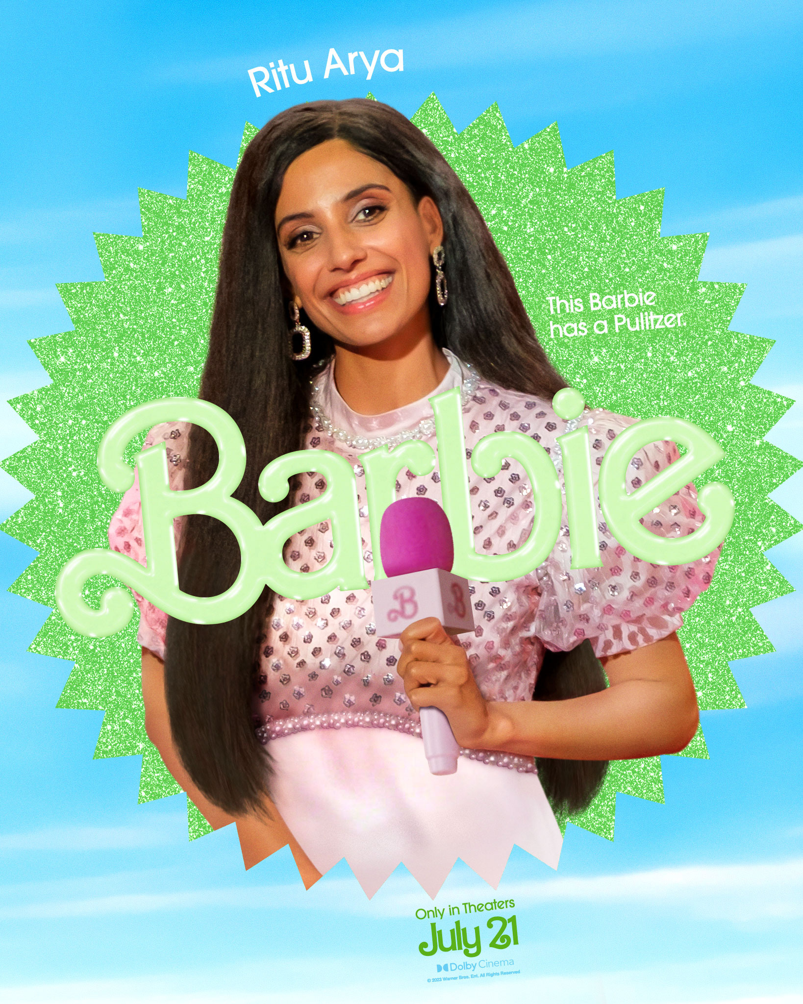Mega Sized Movie Poster Image for Barbie (#12 of 34)