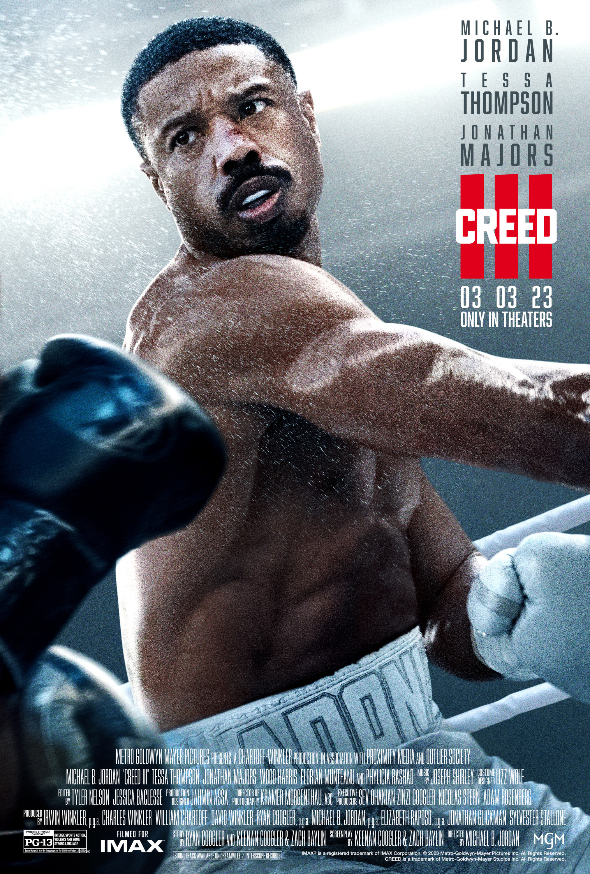 Mega Sized Movie Poster Image for Creed III (#4 of 11)