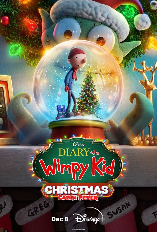 Diary of a Wimpy Kid Christmas: Cabin Fever Movie Poster