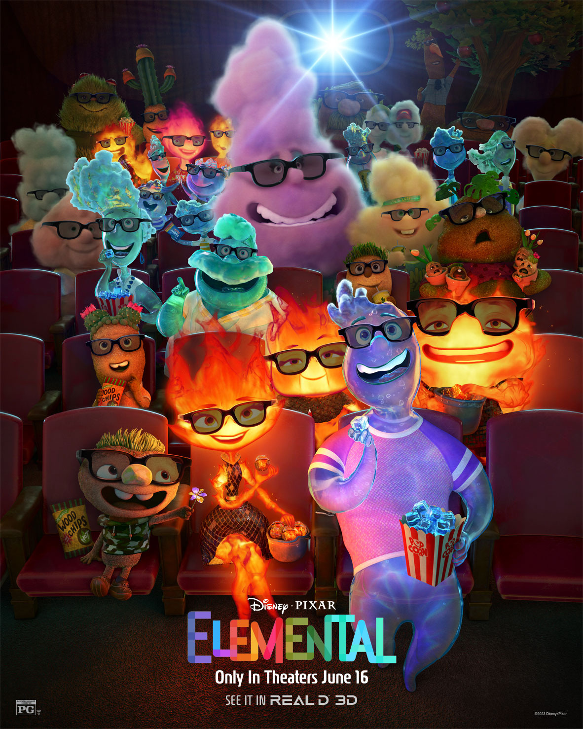 Extra Large Movie Poster Image for Elemental (#17 of 18)