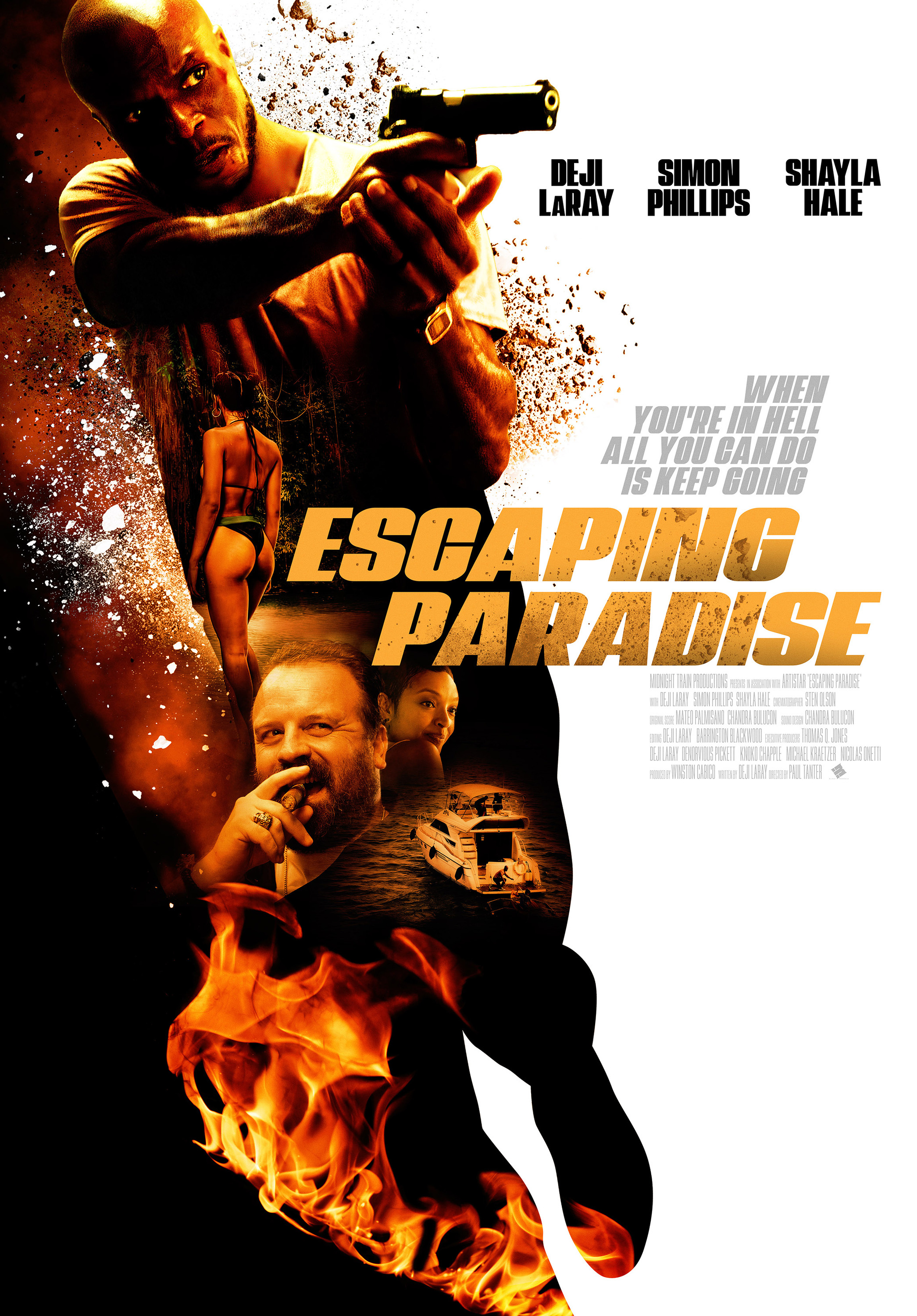 Mega Sized Movie Poster Image for Escaping Paradise 