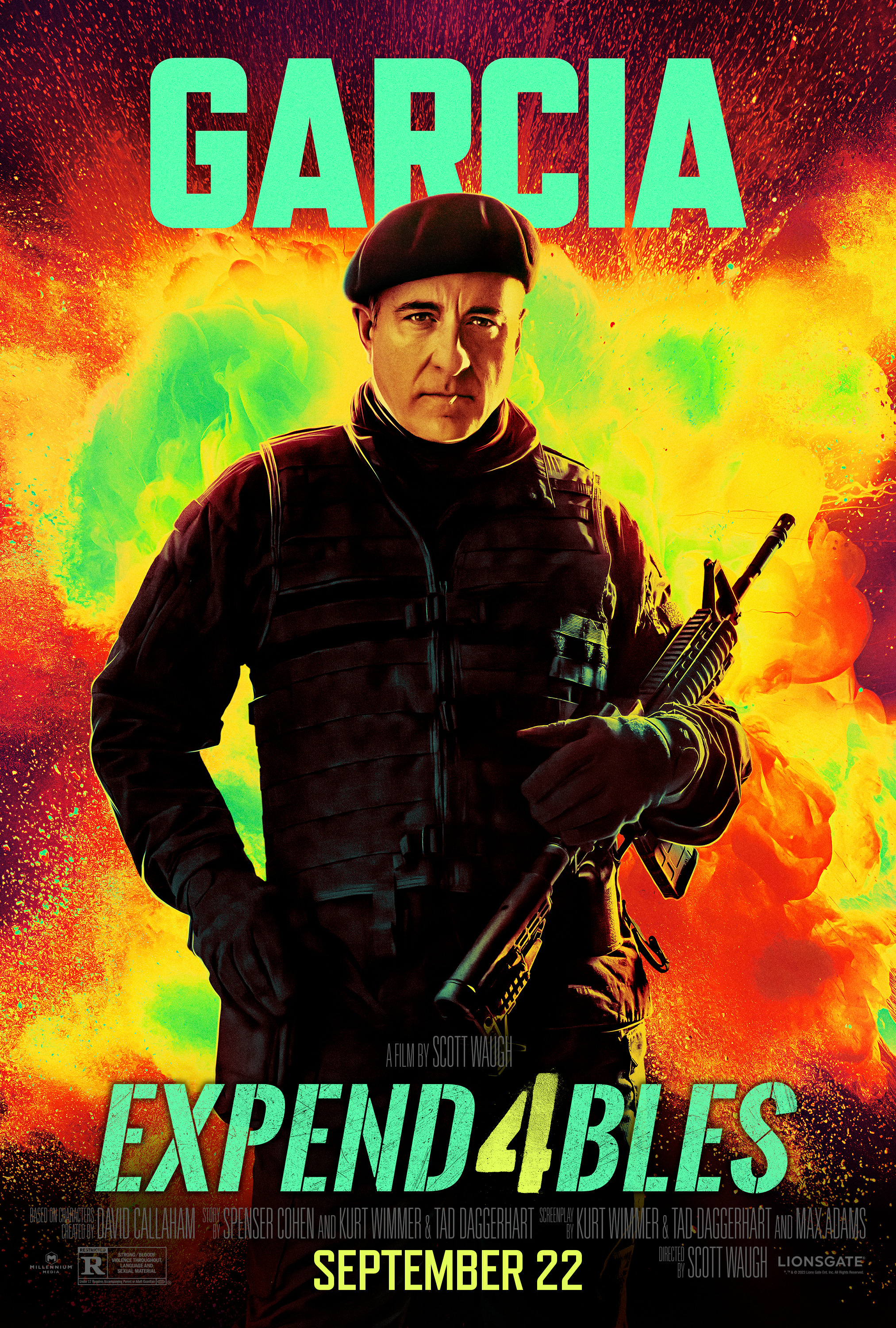 Mega Sized Movie Poster Image for Expendables 4 (#9 of 17)