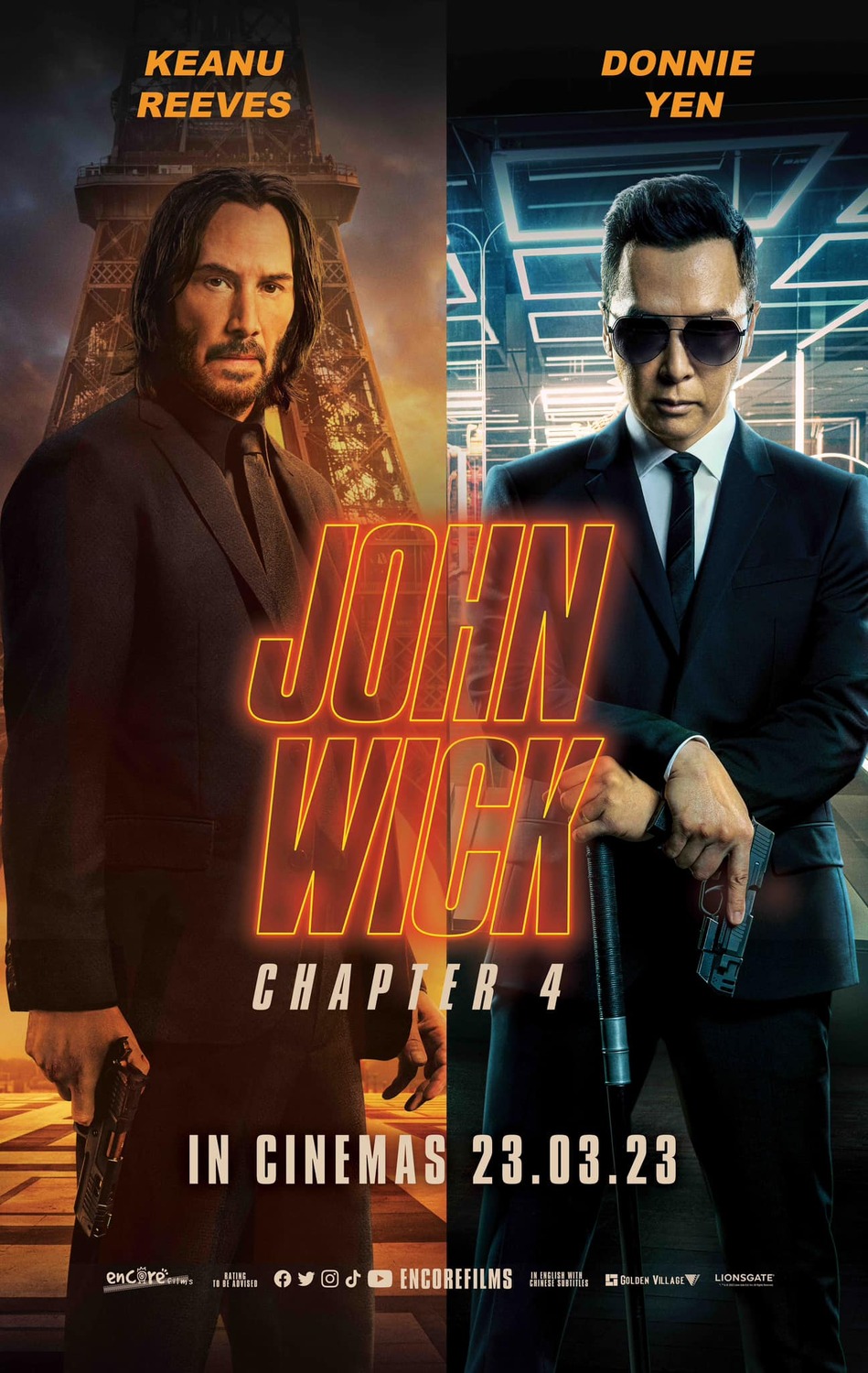 Extra Large Movie Poster Image for John Wick: Chapter 4 (#30 of 31)