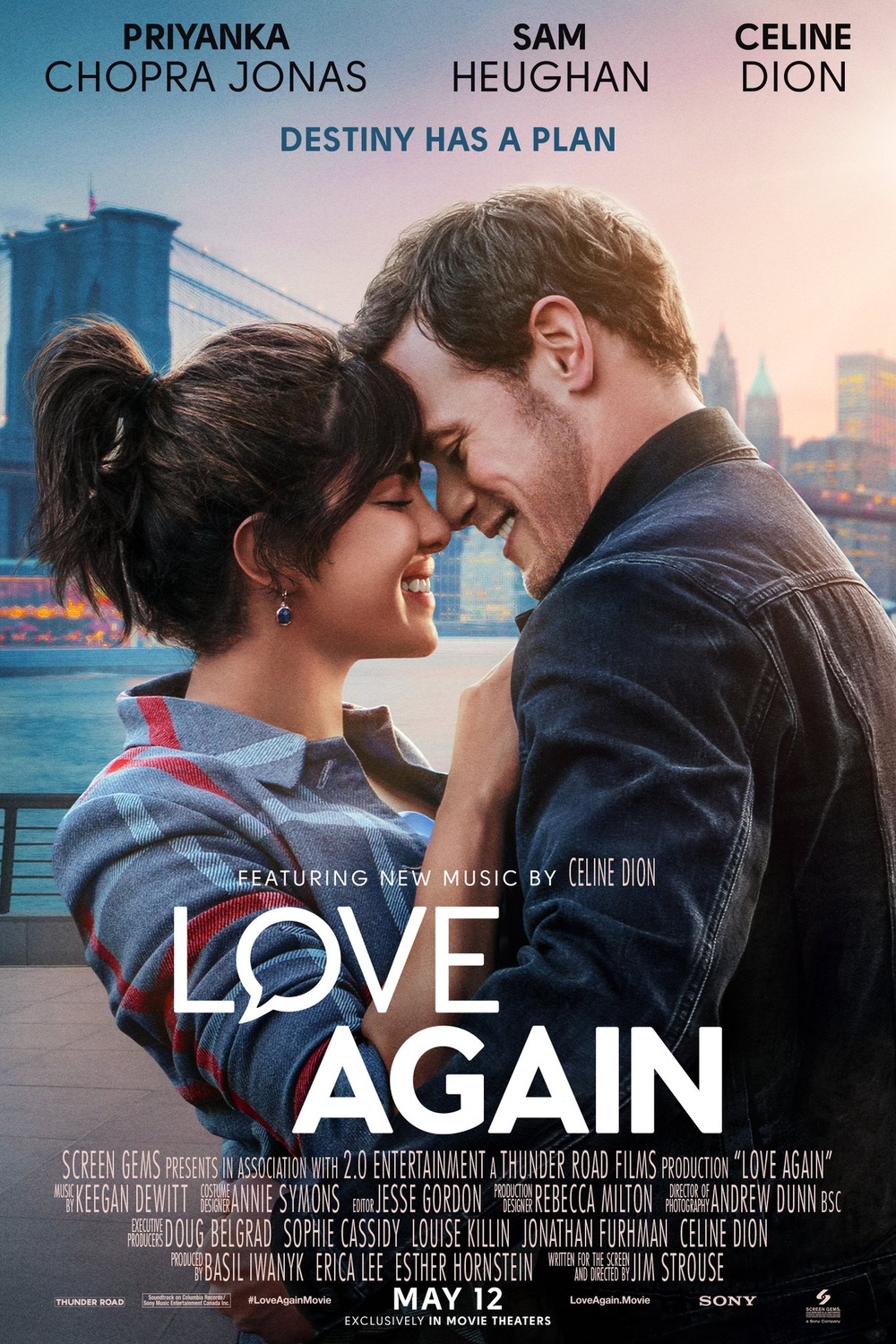 Extra Large Movie Poster Image for Love Again (#1 of 3)