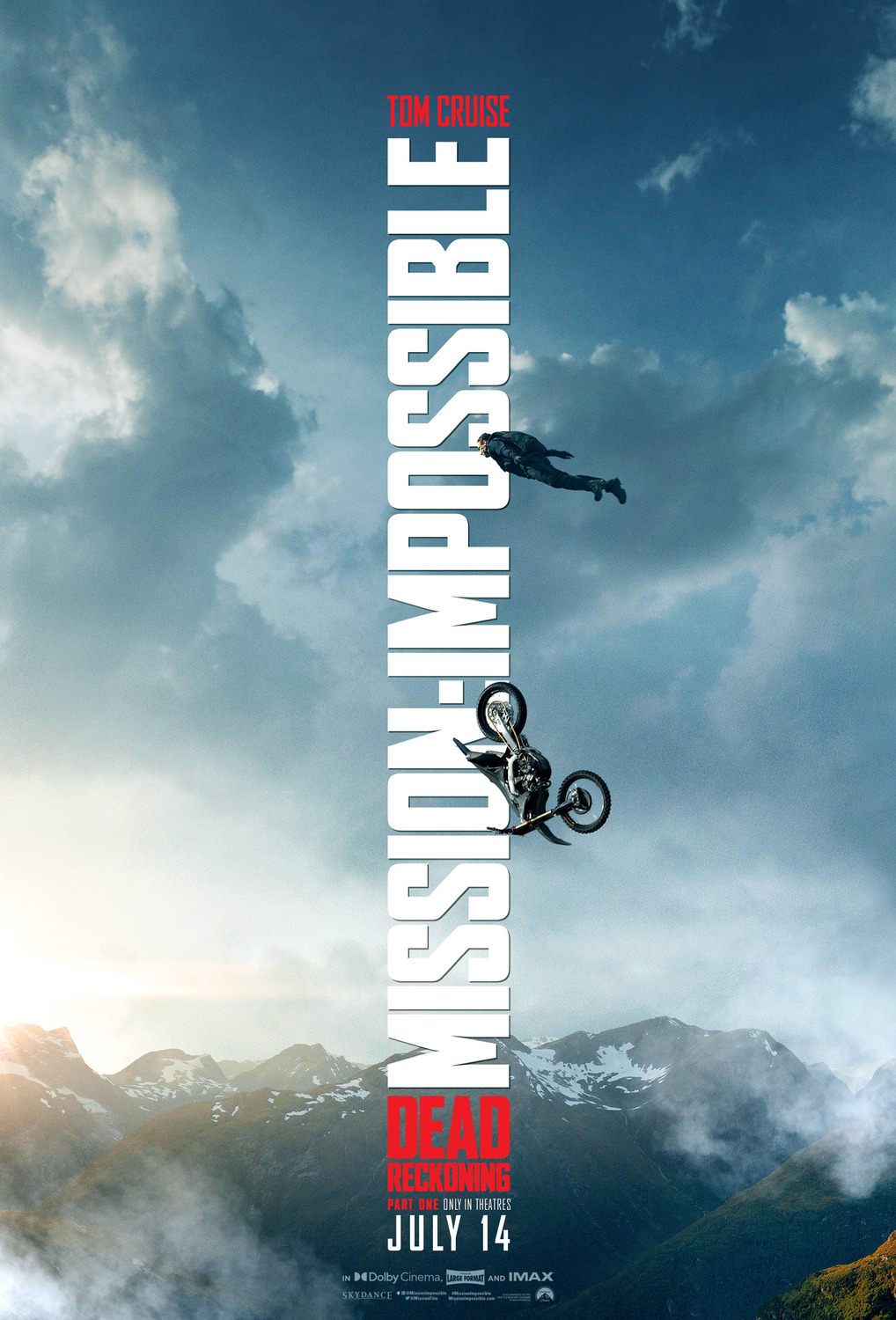 Extra Large Movie Poster Image for Mission: Impossible - Dead Reckoning Part One (#1 of 25)