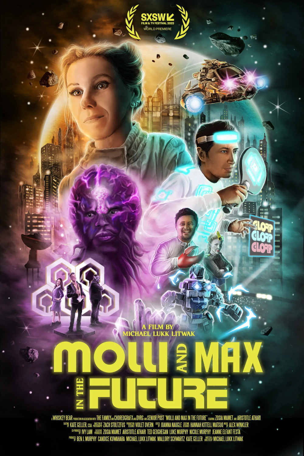Extra Large Movie Poster Image for Molli and Max in the Future 