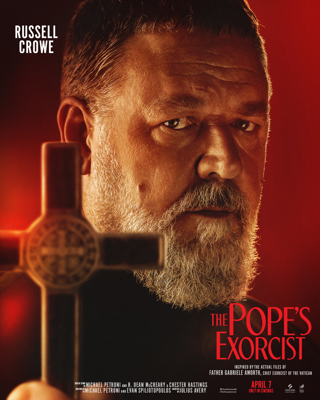 Extra Large Movie Poster Image for The Pope's Exorcist (#2 of 4)