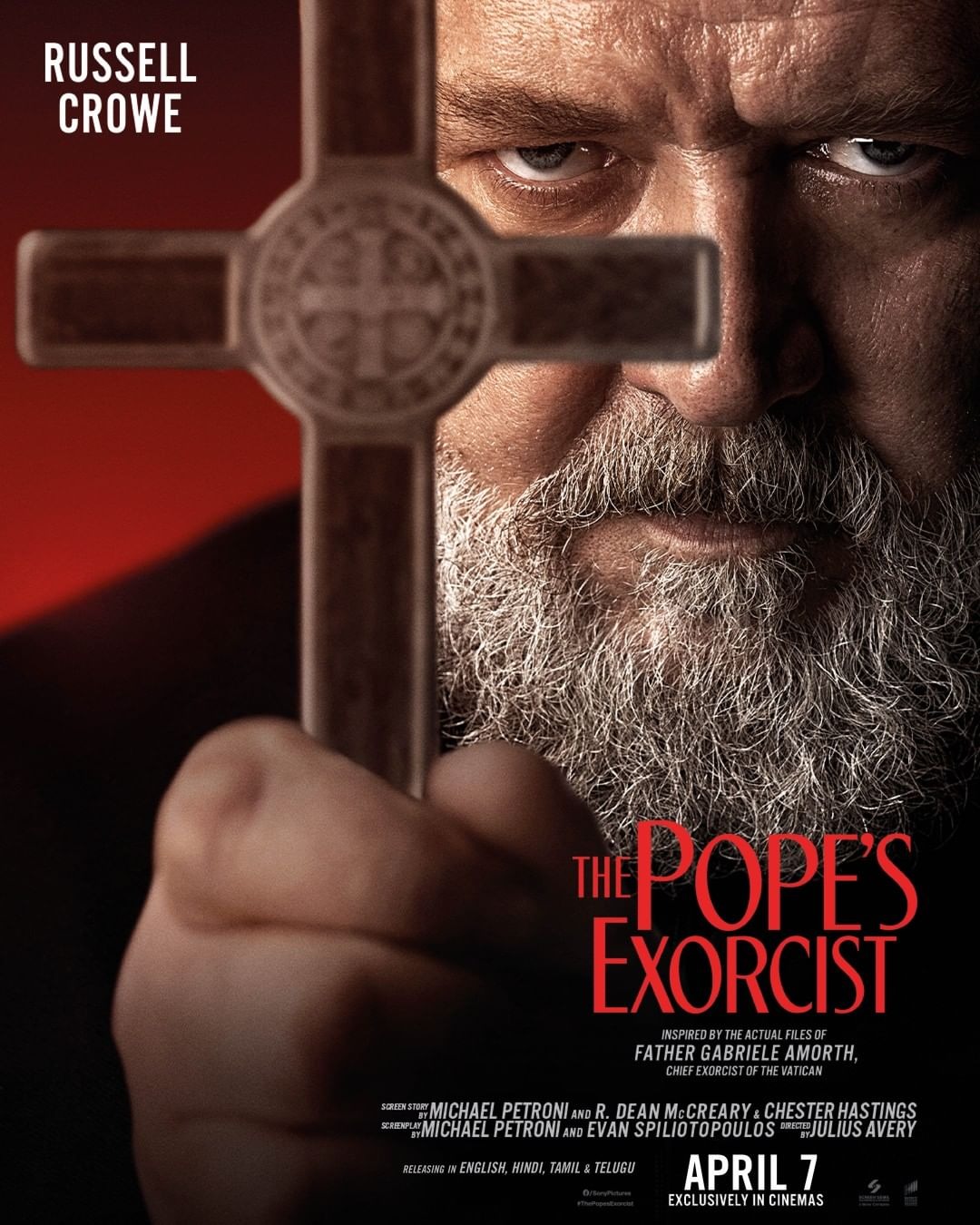 Extra Large Movie Poster Image for The Pope's Exorcist (#3 of 4)