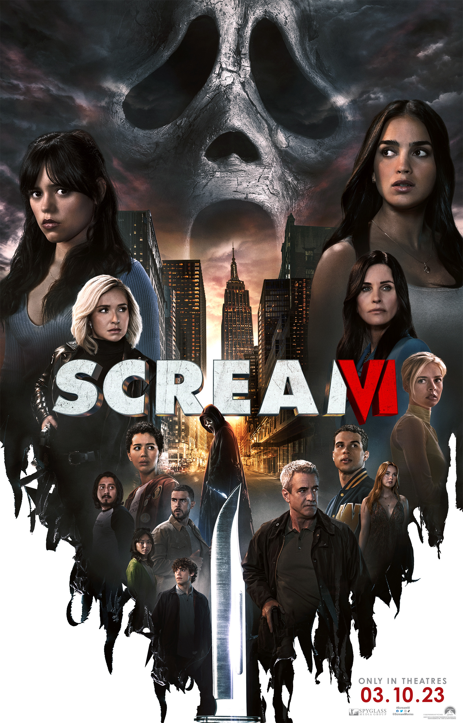 Mega Sized Movie Poster Image for Scream 6 (#4 of 26)
