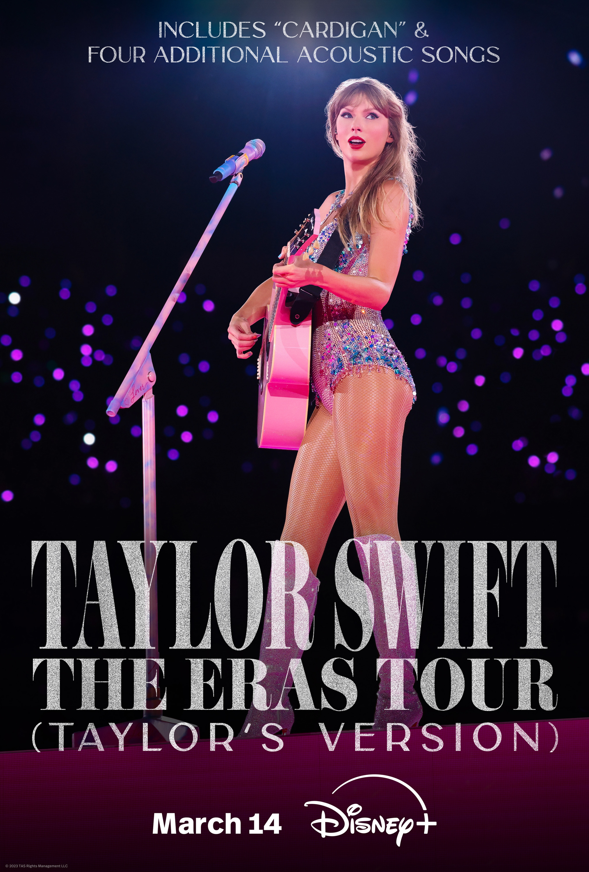 Mega Sized Movie Poster Image for Taylor Swift: The Eras Tour (#2 of 3)