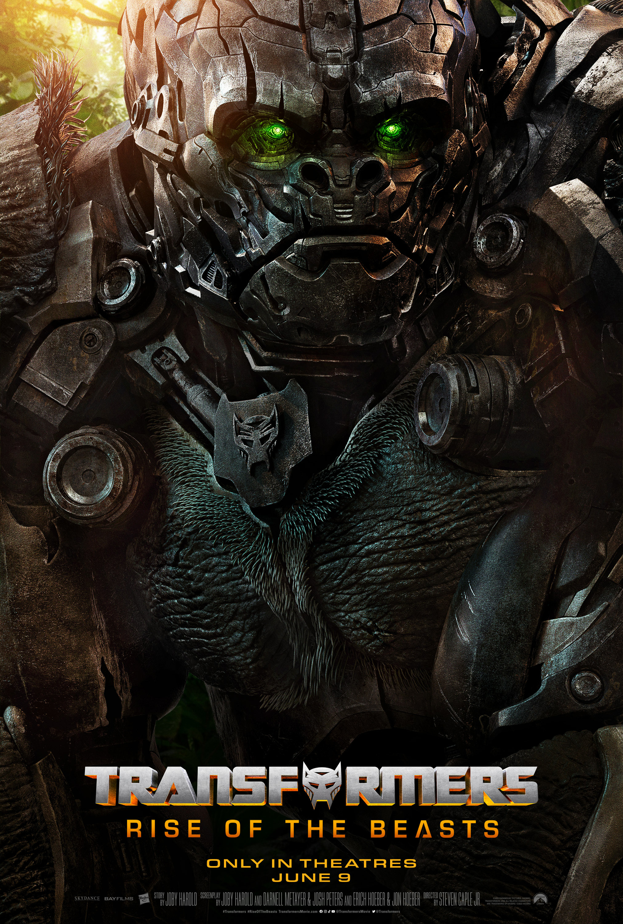 Mega Sized Movie Poster Image for Transformers: Rise of the Beasts (#2 of 37)