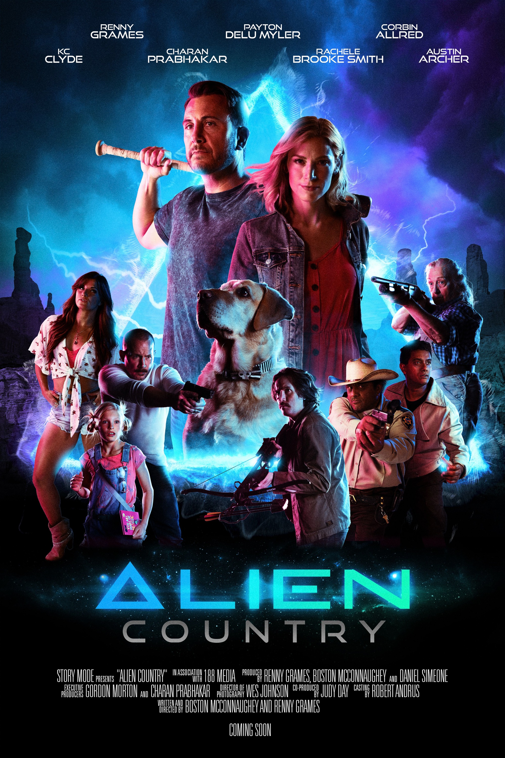 Mega Sized Movie Poster Image for Alien Country (#1 of 4)