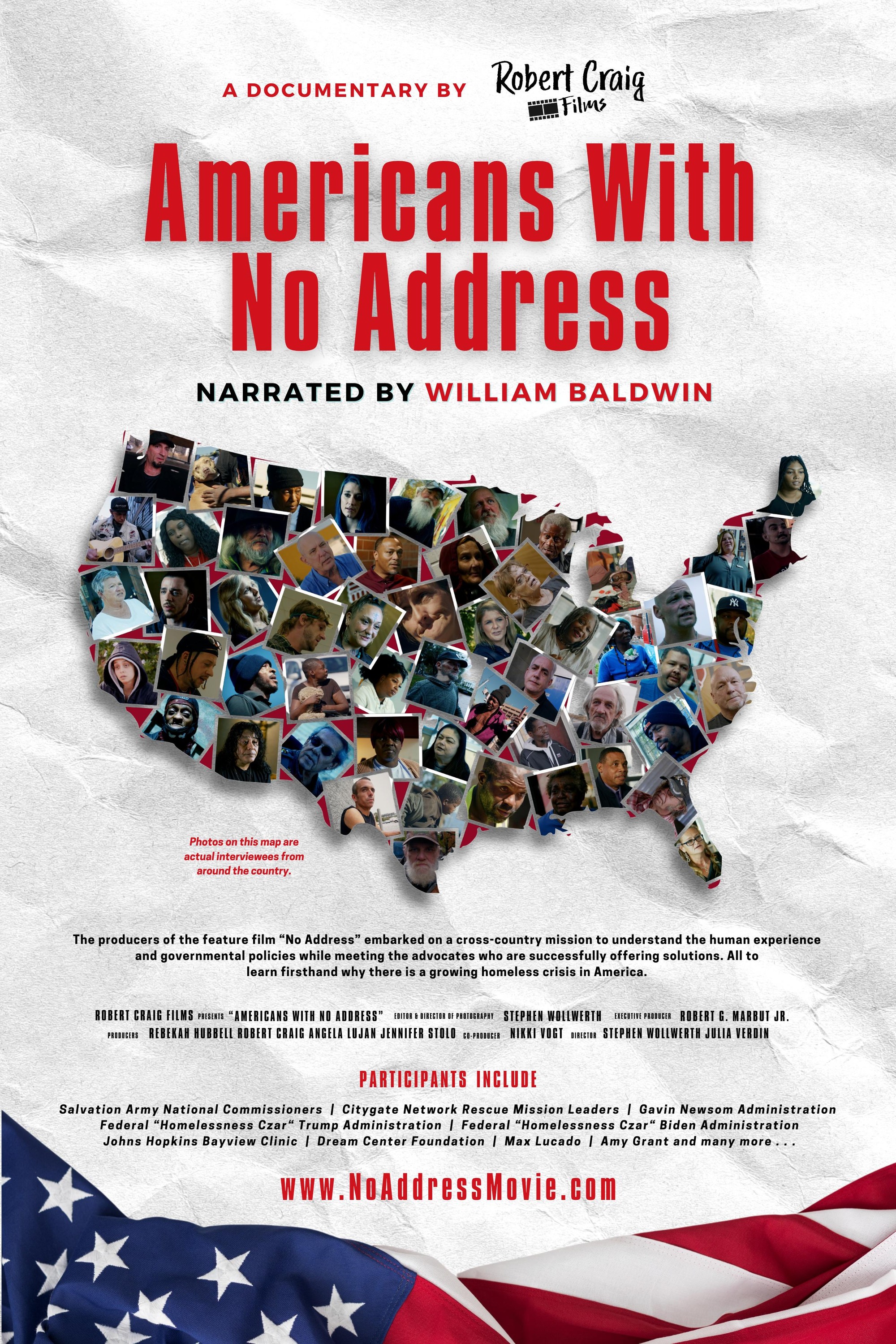 Mega Sized Movie Poster Image for Americans with No Address 