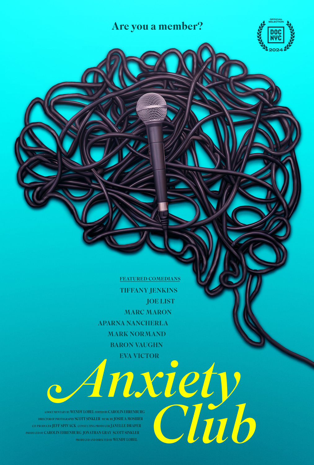 Extra Large Movie Poster Image for Anxiety Club 