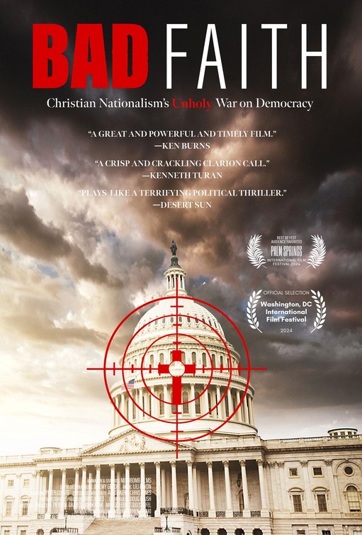 Bad Faith: Christian Nationalism's Unholy War on Democracy Movie Poster