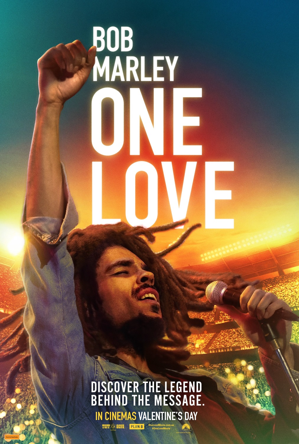 Extra Large Movie Poster Image for Bob Marley: One Love (#3 of 5)
