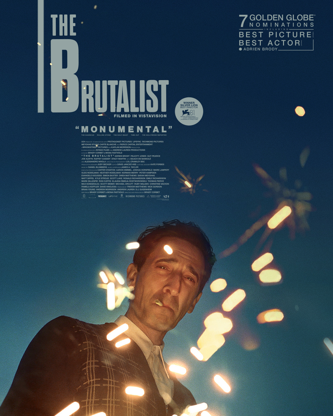 Extra Large Movie Poster Image for The Brutalist (#4 of 6)