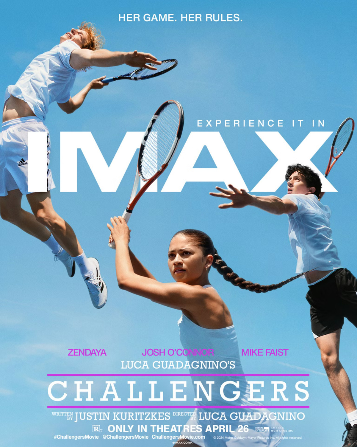Extra Large Movie Poster Image for Challengers (#2 of 2)