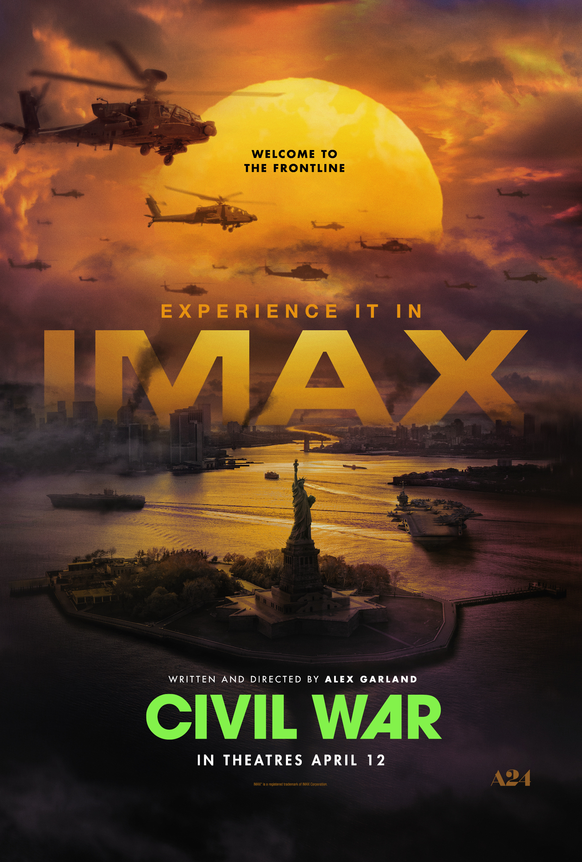 Mega Sized Movie Poster Image for Civil War (#2 of 6)