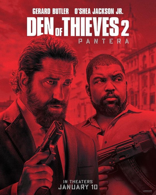 Den of Thieves 2: Pantera Movie Poster