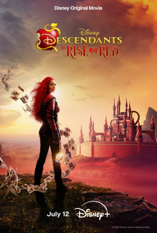 Descendants: The Rise of Red Movie Poster