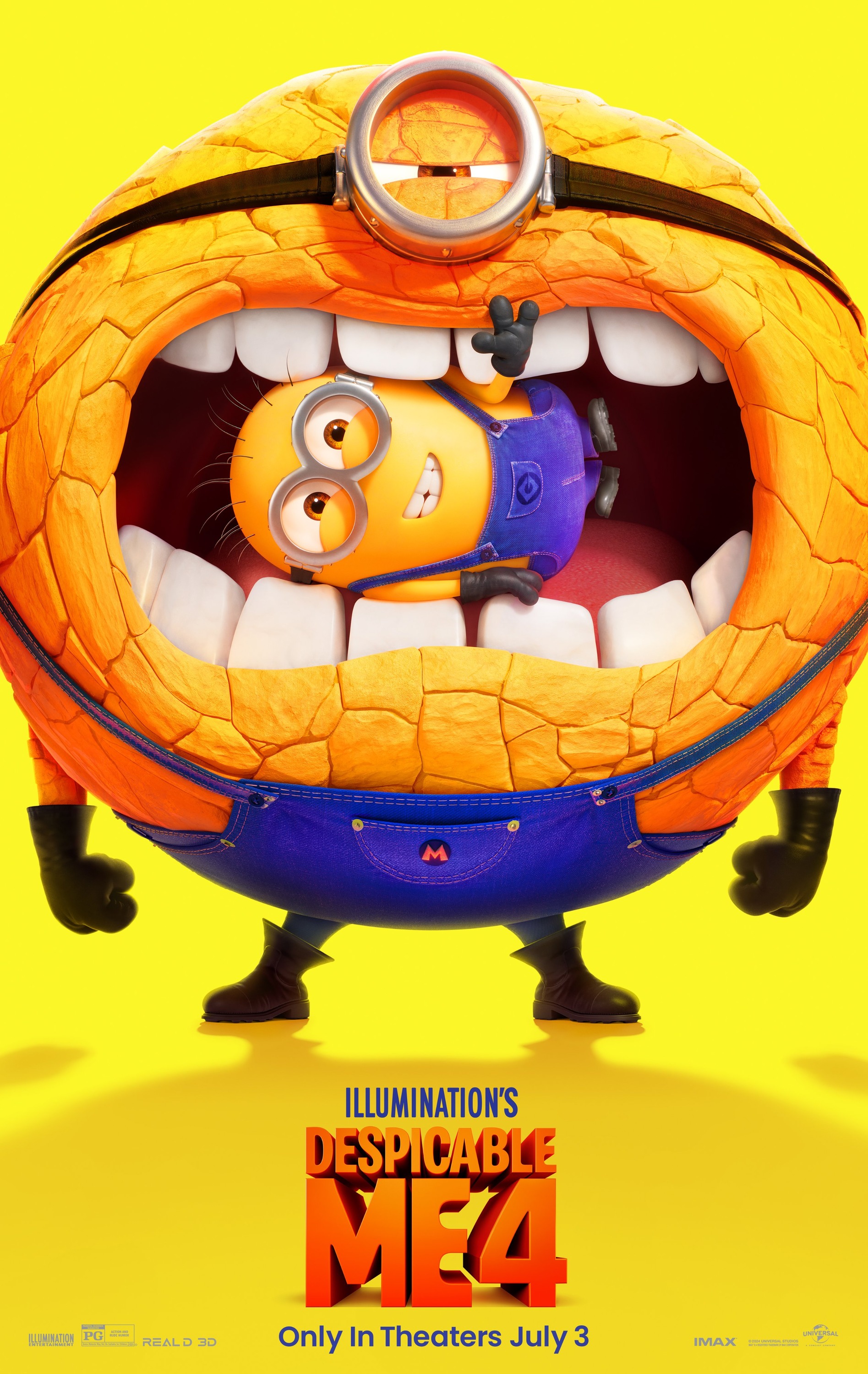 Mega Sized Movie Poster Image for Despicable Me 4 (#2 of 10)